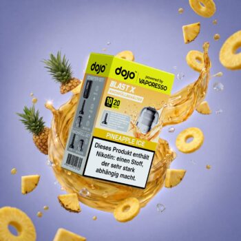 Vaporesso Dojo Blast X Pod Nachfüllbehälter 10ml - Pineapple Ice - 20mg – Splash