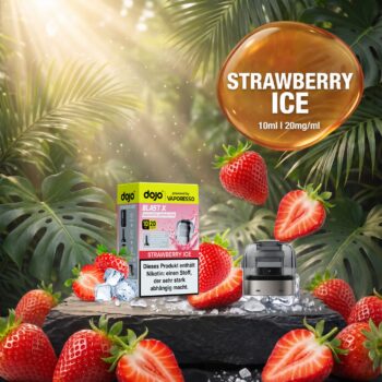 Vaporesso Dojo Blast X Pod Nachfüllbehälter 10Ml - Strawberry Ice - 20Mg
