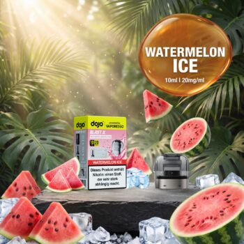 Vaporesso Dojo Blast X Pod Nachfüllbehälter 10ml - Watermelon Ice - 20mg