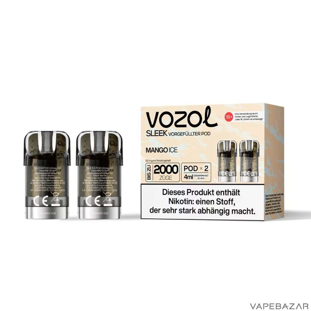 vozol sleek pod mango ice 20mg | Vapebazar Vozol-Sleek-Pod-Mango-Ice-20Mg