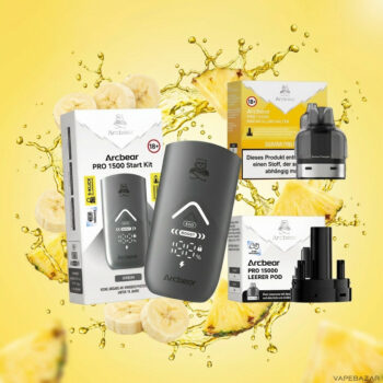 Arcbear Pro 15000 – Banana Pineapple – Starterkit