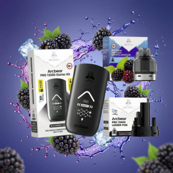 Arcbear Pro 15000 – Blackberry Ice – Starterkit
