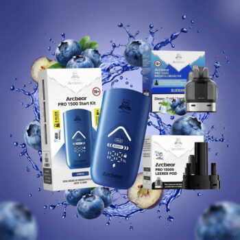 Arcbear Pro 15000 – Blueberry – Starterkit