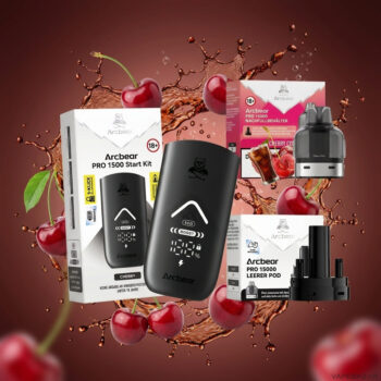 Arcbear Pro 15000 – Cherry Cola – Starterkit