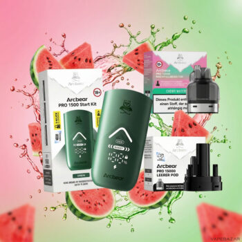 Arcbear Pro 15000 – Chewy Watermelon – Starterkit