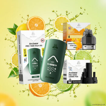 Arcbear Pro 15000 – Citrus Tonic – Starterkit