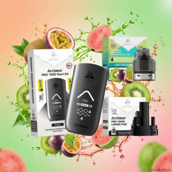 Arcbear Pro 15000 – Kiwi Passionfruit Guava – Starterkit