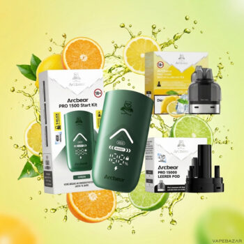 Arcbear Pro 15000 – Lemon Lime – Starterkit