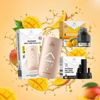 Arcbear Pro 15000 – Mango Fizz – Starterkit