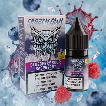 Frozen OWL – Blueberry Sour Raspberry – Nikotinsalz Liquid 10 ml