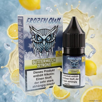 Frozen OWL – Buttermilch Zitrone – Nikotinsalz Liquid 10 ml