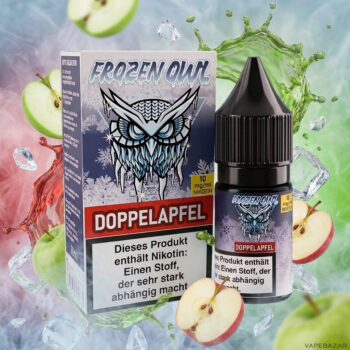 Frozen OWL – Doppelapfel – Nikotinsalz Liquid 10 ml