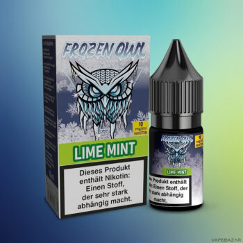Frozen OWL – Lime Mint – Nikotinsalz Liquid, Rückseite