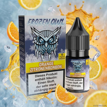 Frozen OWL – Orange Zitronenbonbon – Nikotinsalz Liquid 10 ml