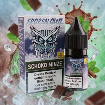 Frozen OWL – Schokominze – Nikotinsalz Liquid 10 ml