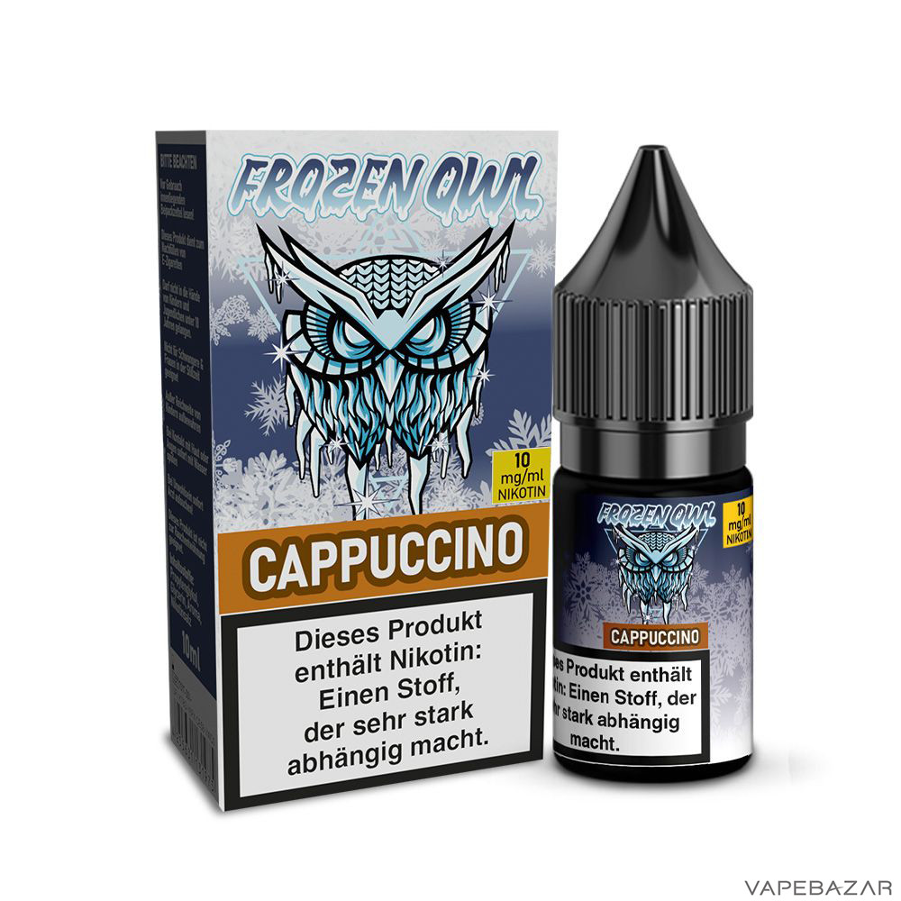 | Vapebazar Frozen Owl – Cappuccino – Nikotinsalz Liquid 10 Ml