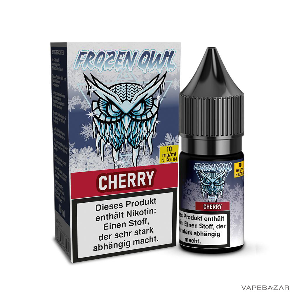 | Vapebazar Frozen Owl – Cherry – Nikotinsalz Liquid 10 Ml