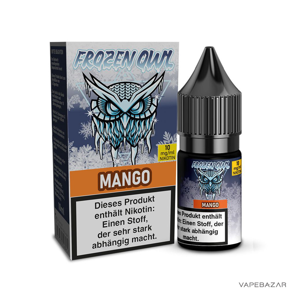 | Vapebazar Frozen Owl – Mango – Nikotinsalz Liquid 10 Ml