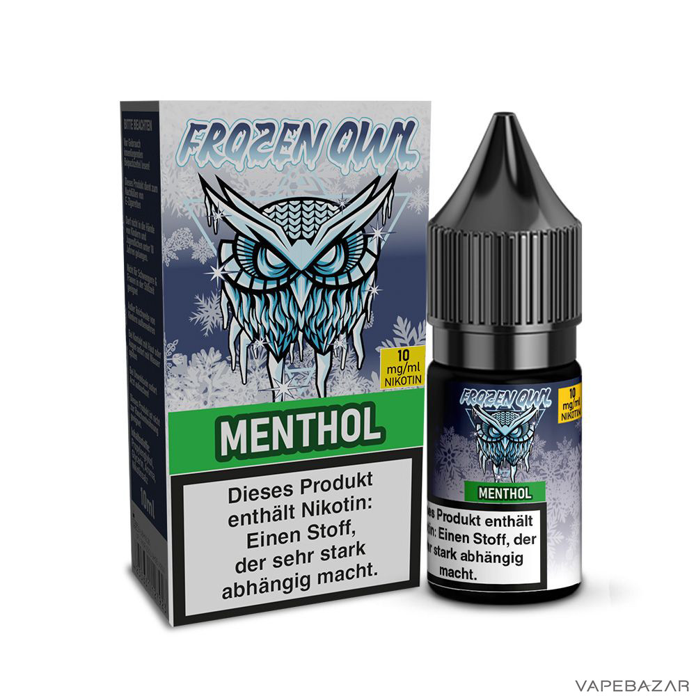 | Vapebazar Frozen Owl – Menthol – Nikotinsalz Liquid 10 Ml