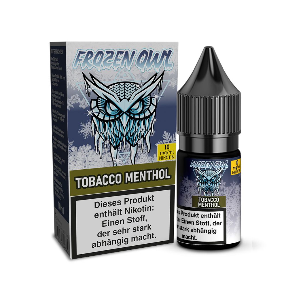 | Vapebazar Frozen Owl – Tobacco Menthol – Nikotinsalz Liquid 10 Ml