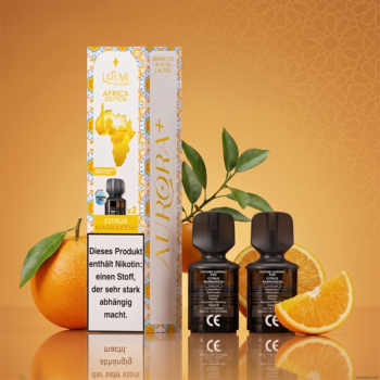 La Fume Aurora Pods – Citrus Marrakesh – African Edition 2er Pack