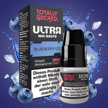 Totally Wicked ULTRA – Blueberry Ice – Nikotinsalz Liquid 8 ml