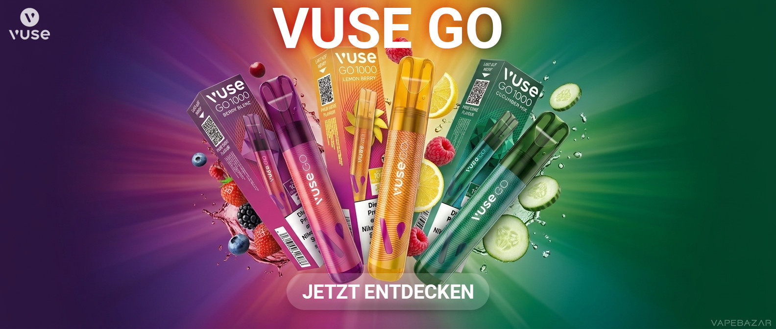 Vuse GO - alle Sorten