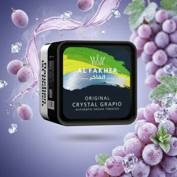 Al Fakher Tabak - Crystal Grapio