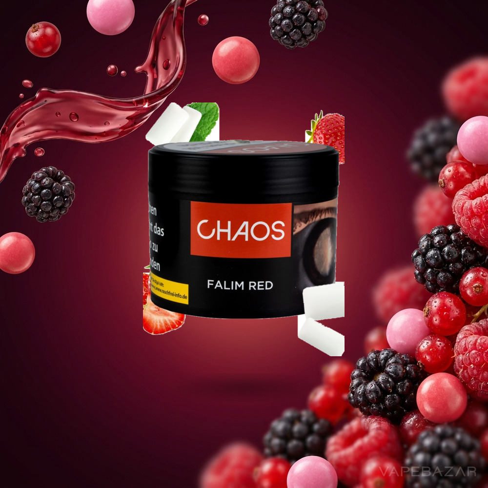 chaos falim red hero | Vapebazar Chaos Tabak - Falim Red