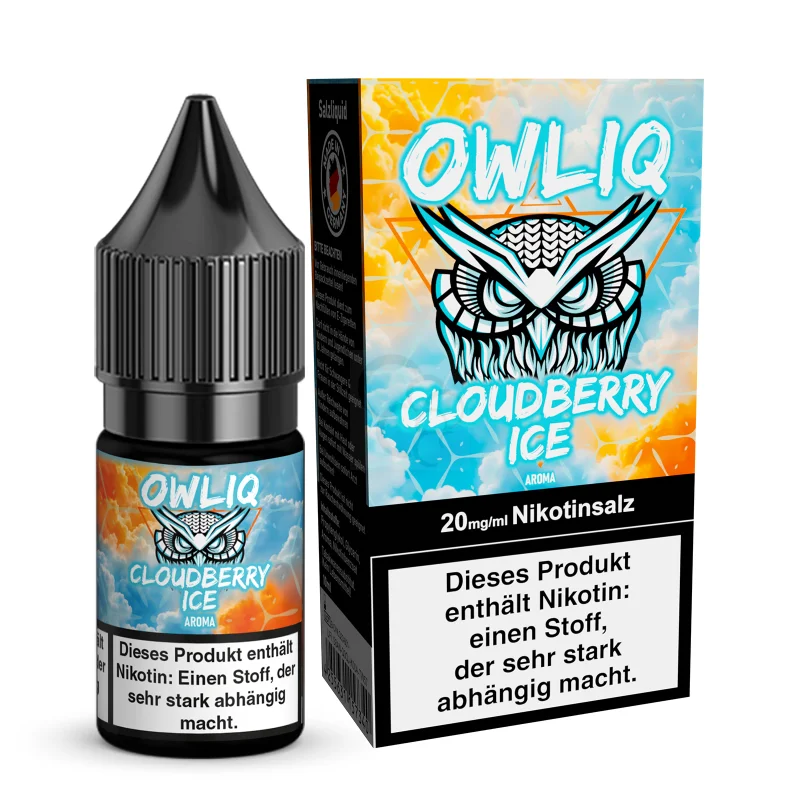 owl salt liquid cloudberry ice nikotinsalz 10ml | Vapebazar Owliq Liquid – Cloudberry Ice – Nikotinsalz 10 Ml