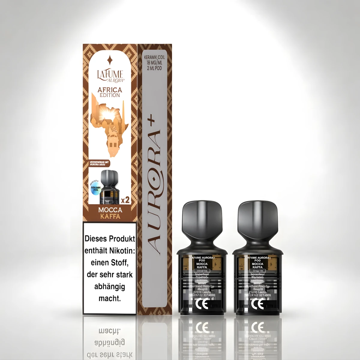 pods aurora mocca kaffa 1 st | Vapebazar La Fume Aurora Pods – Mocca Kaffa – African Edition, Pod
