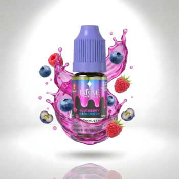La Fume Liquid Blueberry Raspberry 10 mg/ml - Flasche mit Splash-Motiv