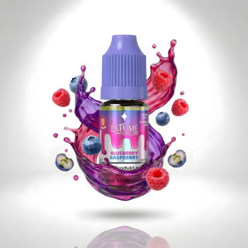 La Fume Liquid Blueberry Raspberry 20 mg/ml - Flasche mit Splash-Motiv