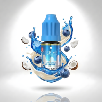 La Fume Liquid Coconut Blueberry 20 mg/ml - Flasche mit Splash-Motiv