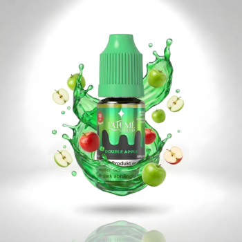 La Fume Liquid Double Apple 10 mg/ml - Flasche mit Splash-Motiv