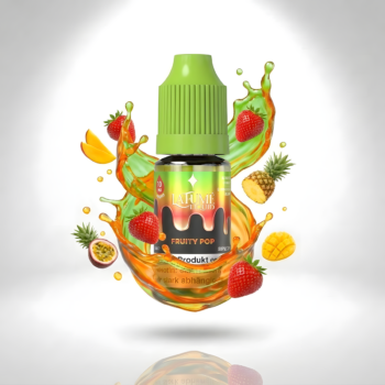 La Fume Liquid Fruity Pop 10 mg/ml - Flasche mit Splash-Motiv
