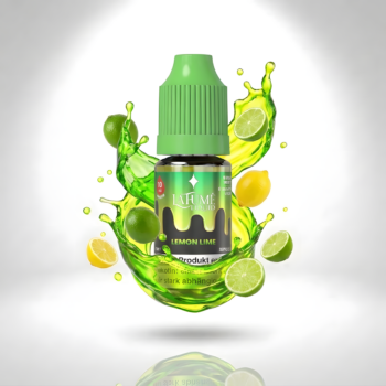 La Fume Liquid Lemon Lime 10 mg/ml - Flasche mit Splash-Motiv