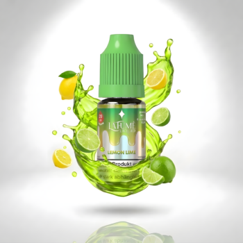 La Fume Liquid Lemon Lime 20 mg/ml - Flasche mit Splash-Motiv