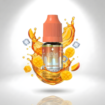 La Fume Liquid Mango Ice 20 mg/ml - Flasche mit Splash-Motiv