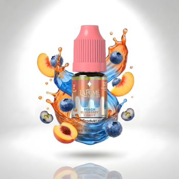 La Fume Liquid Peach Blueberry Candy 20 mg/ml - Flasche mit Splash-Motiv