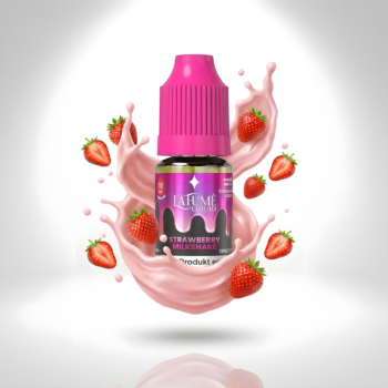 La Fume Liquid Strawberry Milkshake 10 mg/ml - Flasche mit Splash-Motiv