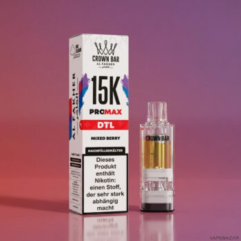 Al Fakher Crown Bar 15K Pro Max Pod Mixed Berry - Detailansicht