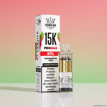 Al Fakher Crown Bar 15K Pro Max Pod Watermelon Kiwi - Detailansicht