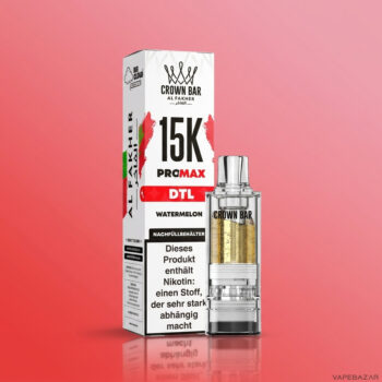 Al Fakher Crown Bar 15K Pro Max Pod Watermelon - Detailansicht