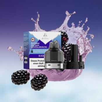 Arcbear Pro 15000 Nachfüllset – Blackberry Ice – Liquid-Pod und Coil-Pod