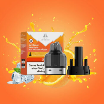 Arcbear Pro 15000 Nachfüllset – Orange – Liquid-Pod und Coil-Pod