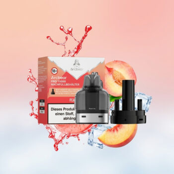 Arcbear Pro 15000 Nachfüllset – Peach Ice – Liquid-Pod und Coil-Pod