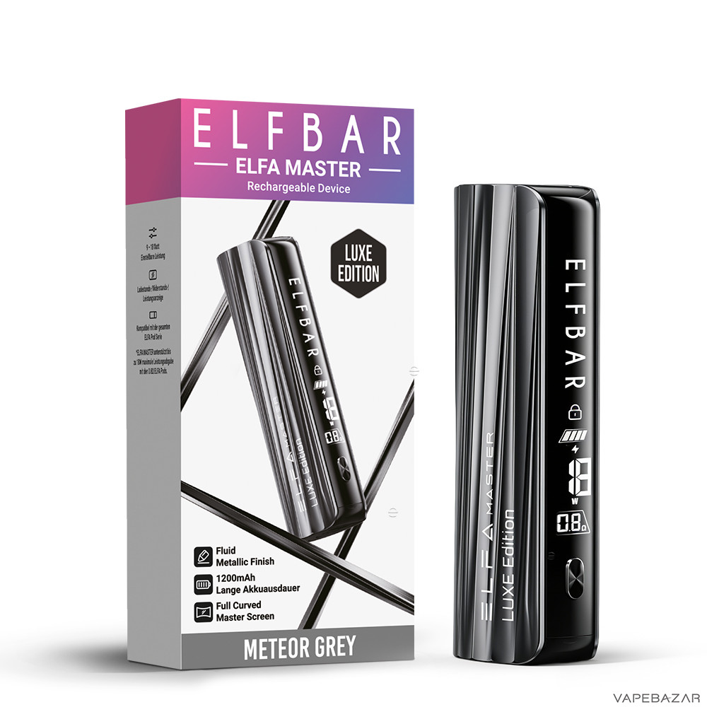 ELFBAR ELFA Master Luxe Edition 1200mAh 4 | Vapebazar Elfbar Elfa Master Luxe Edition – 1200 Mah – Technische Daten