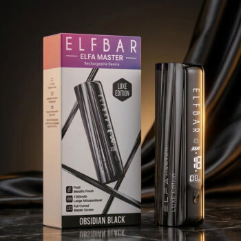 Elfbar ELFA Master Luxe Edition – Obsidian Black – Akkutraeger 1200 mAh