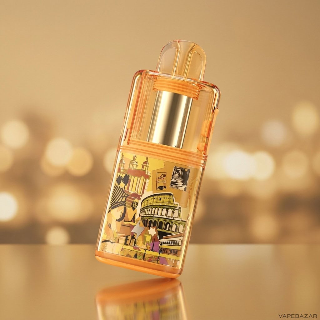 GeekVape Kloud Glory Gold | Vapebazar Geekvape Kloud – Glory Gold – Nachfüllbare Einweg E-Zigarette 10 Ml